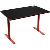 Arozzi Arena Leggero Rojo, Gaming Desk rojo/Negro, Derecho, Forma rectangular, MDF, Acero, Microfibra, Rojo
