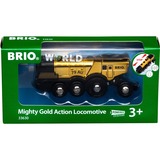 BRIO Goldene Batterielok mit Licht und Sound, Vehículo de juguete Goldene Batterielok mit Licht und Sound, 0,3 año(s)