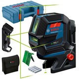 Bosch GCL 2-50 G Professional Nivel de línea/punto 15 m, Láser de líneas cruzadas azul/Negro, 15 m, 0,3 mm/m, 4°, 50 m, 4 s, Verde