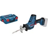 Bosch GSA 18 V-LI C Professional Negro, Azul, Rojo, Sierra de sable azul/Negro, Cargador y baterías no incluidos