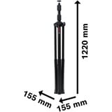 Bosch Trípode para lámparas de obra GLT 300-40 Professional, Trípodes y accesorios de trípode negro