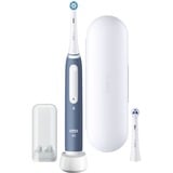 Braun iO My Way Adolescentes Cepillo dental vibratorio Azul, Cepillo de dientes eléctrico gris/blanco, Adolescentes, Cepillo dental vibratorio, Cuidados diarios, Sensible, Super sensitive, Blanqueador, Azul, 10 año(s), Batería