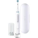 Braun iO Series 4 Quite Adulto Cepillo dental giratorio Blanco, Cepillo de dientes eléctrico blanco, Adulto, Cepillo dental giratorio, Cuidados diarios, Sensible, Super sensitive, Blanco, Blanco, Alrededor