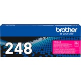 Brother TN-248M cartucho de tóner 1 pieza(s) Original Magenta 1000 páginas, Magenta, 1 pieza(s)