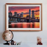 Clementoni High Quality Collection EAST RIVER AT DUSK Puzzle rompecabezas 1500 pieza(s) Ciudad 1500 pieza(s), Ciudad, 10 año(s)