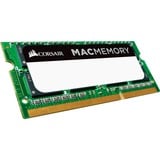 Corsair CMSA8GX3M2A1333C9 módulo de memoria 8 GB 2 x 4 GB DDR3 1333 MHz, Memoria RAM 8 GB, 2 x 4 GB, DDR3, 1333 MHz, 204-pin SO-DIMM, Verde, Lite Retail