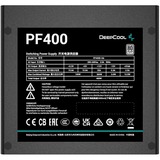 DeepCool PF400 unidad de fuente de alimentación 400 W 20+4 pin ATX ATX Negro, Fuente de alimentación de PC negro, 400 W, 220 - 240 V, 50 Hz, 100 W, 384 W, 100 W