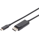 Digitus AK-300333-020-S, Cable negro