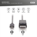 Digitus AK-300333-020-S, Cable negro