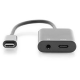Digitus AK-300400-002-S, Adaptador negro