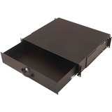 Digitus Cajón para teclado para armarios de red y de servidor negro, Negro, 25 kg, Turquía, 48,3 cm (19"), 510 mm, 415 mm