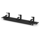Digitus Panel de parcheo de 10" para armarios de red y servidores, Guía para cable negro