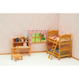 EPOCH Sylvanian Families - Dormitorio infantil de casa de campo con litera, Juegos de construcción 