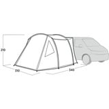 Easy Camp Toldo túnel para autobús Eidfjord, Tienda de campaña gris