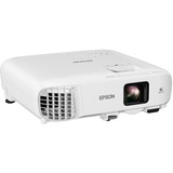 Epson EB-X49 Videoproyector, Proyector DLP blanco, 3600 lúmenes ANSI, 3LCD, XGA (1024x768), 16000:1, 4:3, 762 - 7620 mm (30 - 300")