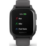 Garmin Venu SQ 3,3 cm (1.3") LCD Gris GPS (satélite), SmartWatch gris oscuro, 3,3 cm (1.3"), LCD, Pantalla táctil, GPS (satélite), 37,6 g