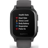 Garmin Venu SQ 3,3 cm (1.3") LCD Gris GPS (satélite), SmartWatch gris oscuro, 3,3 cm (1.3"), LCD, Pantalla táctil, GPS (satélite), 37,6 g