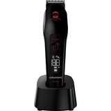 Grundig MGK 9030 Negro, Rojo, Cortador de pelo negro/Rojo, Negro, Rojo, 1 mm, 2,5 cm, Barba, Ceja, Nariz, Batería, 120 min