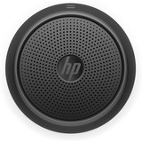HP Altavoz Bluetooth 360 negro negro, Inalámbrico y alámbrico, Altavoz monofónico portátil, Negro, Cilindro, Botones, Universal