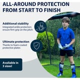 HUDORA Espinilleras con protección para el tobillo, Protectores gris