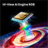 Hisense 85UR8DS RGB MiniLED, Televisor LED negro/Gris oscuro