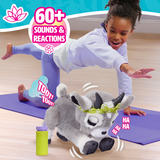Just Play Daisy the Yoga Goat, Peluches Niño/niña, 4 año(s), Sonoro