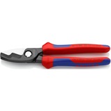 KNIPEX 95 12 200 Alicates cortaalambres, Alicates de corte rojo/Azul, Alicates cortaalambres, Azul/Rojo, 20 cm, 324 g