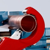 KNIPEX Cortatubos TubiX XL, Corta tubos rojo