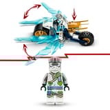 LEGO NINJAGO Moto de Hielo de Zane, Juegos de construcción Juego de construcción, 7 año(s), Plástico, 84 pieza(s), 153 g