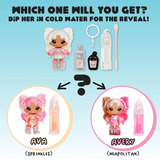 MGA Entertainment Yummiland Lip Gloss Doll Series 2- Mystery Chase 2 (Neopolitan/Avery Ice Cream), Muñecos Minifigura, Femenino, 4 año(s), 100 mm, Multicolor