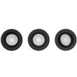 Philips Hue Foco empotrable White & Color Ambiance Centura paquete de 3, Luz de LED negro