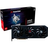 PowerColor Radeon RX 9070 XT Hellhound 16GB OC, Tarjeta gráfica negro