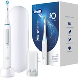 Procter & Gamble iO Series 4 Quite Adulto Cepillo dental giratorio Blanco, Cepillo de dientes eléctrico blanco, Adulto, Cepillo dental giratorio, Cuidados diarios, Sensible, Super sensitive, Blanco, Blanco, Alrededor