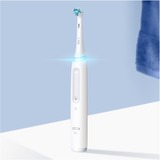 Procter & Gamble iO Series 4 Quite Adulto Cepillo dental giratorio Blanco, Cepillo de dientes eléctrico blanco, Adulto, Cepillo dental giratorio, Cuidados diarios, Sensible, Super sensitive, Blanco, Blanco, Alrededor