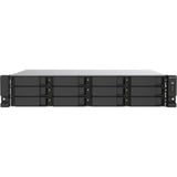 QNAP TS-1273AU-RP-8G servidor de almacenamiento NAS Bastidor (2U) Ethernet Aluminio, Negro V1500B NAS, Bastidor (2U), Ryzen Embedded, V1500B, Aluminio, Negro