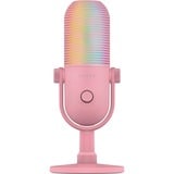 Razer Seiren V3 Chroma Quartz, Micrófono rosa