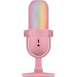 Razer Seiren V3 Chroma Quartz, Micrófono rosa