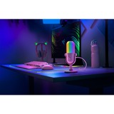 Razer Seiren V3 Chroma Quartz, Micrófono rosa