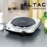 Rommelsbacher ELTAC EK 18, Placa de cocción plateado/Negro
