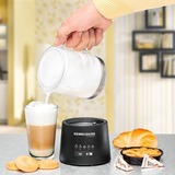 Rommelsbacher Espumador de leche MS 625 negro/Transparente