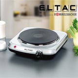 Rommelsbacher Placa de cocción individual ELTAC EK 18 plateado/Negro