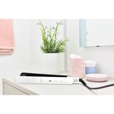 Rowenta OPTILISS II Plancha de pelo Caliente Blanco blanco/Negro, Plancha de pelo, Caliente, Barra de desplazamiento, Cuerpo cilíndrico recto, Todo el pelo, Largo, Medio, Corto