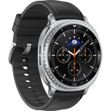 Samsung Galaxy Watch 8 Classic 3,3 cm (1.3") AMOLED 46 mm Digital 438 x 438 Pixeles Pantalla táctil Plata Wifi GPS (satélite), SmartWatch negro, 3,3 cm (1.3"), AMOLED, Pantalla táctil, 64 GB, GPS (satélite), 63,5 g