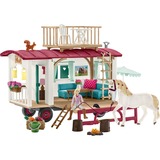 Schleich HORSE CLUB Caravan for secret club meetings, Muñecos Granja, 5 año(s), Multicolor