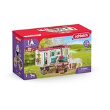 Schleich HORSE CLUB Caravan for secret club meetings, Muñecos Granja, 5 año(s), Multicolor