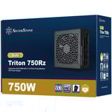 SilverStone Triton 750Rz, Fuente de alimentación de PC negro