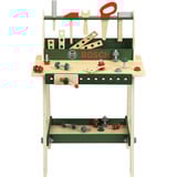 Theo Klein Bosch - banco de trabajo de madera con pino medio, Herramientas para niños 