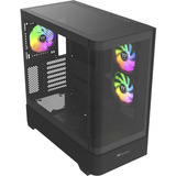 Thermaltake CA-11G-00M1WN-00, Cajas de torre negro