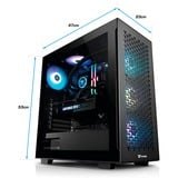 Thermaltake PC-000038-DE, Gaming-PC negro/Transparente