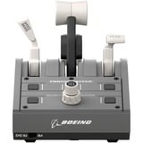 Thrustmaster TCA Quadrant Boeing Edition Gris USB Palanca de mando PC, Xbox, Xbox One X, Xbox Series S, La válvula reguladora gris, Palanca de mando, PC, Xbox, Xbox One X, Xbox Series S, Alámbrico, USB, Gris, Cable